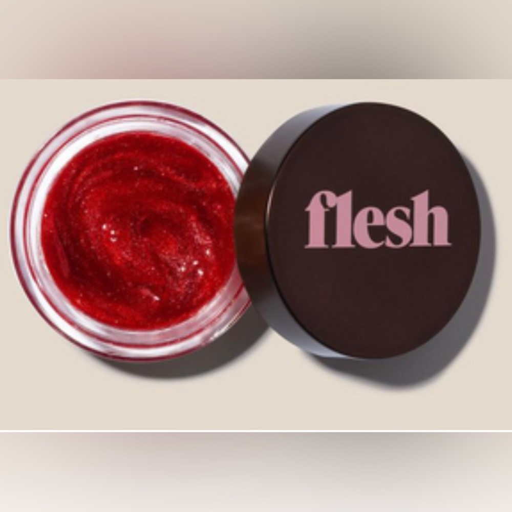 Fleshpot - Eye & Cheek Gloss - 02 Enchantment (Sheer Red With Silver Flecks)